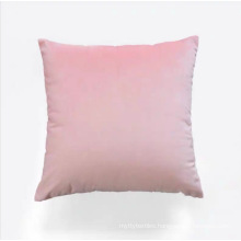 18 x 18 velvet soft plain solid blank sublimation square bulk decorative throw pillow case covers